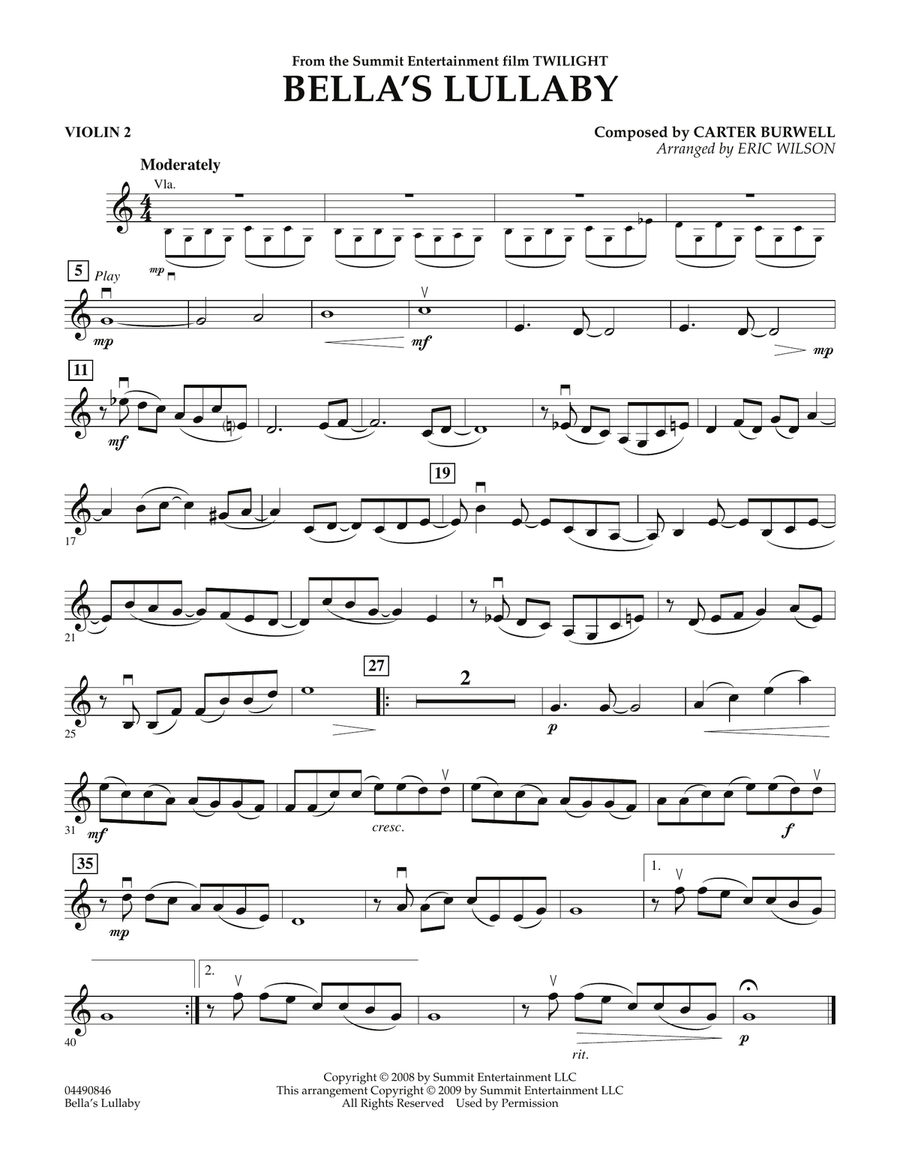 Bella's Lullaby (from 
