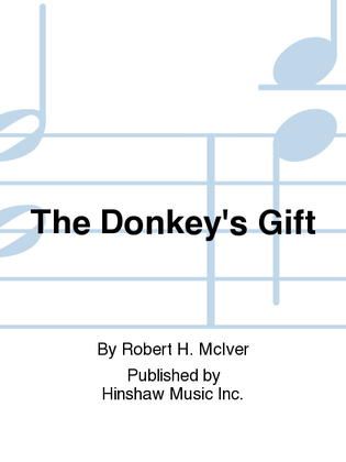 Book cover for The Donkey's Gift