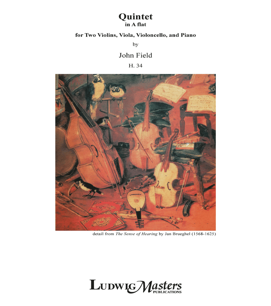 Quintet In A flat, H. 34 Quintet In A flat, H. 34 Cello scores gallery preview page 1