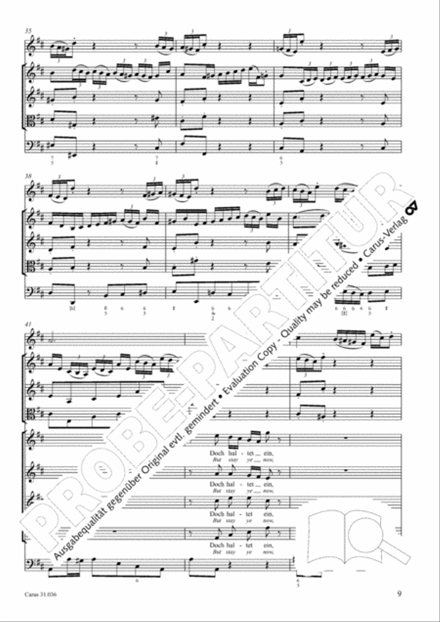 Up joyous raise your song (Schwingt freudig euch empor) 4-Part scores gallery preview page 10