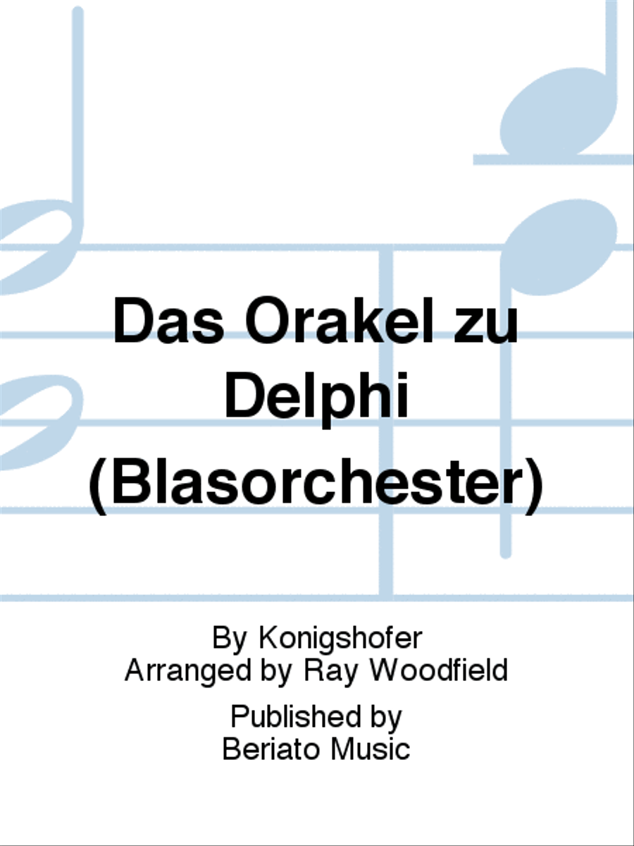 Das Orakel zu Delphi (Blasorchester) Concert Band scores gallery preview page 1