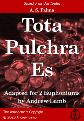 Tota Pulchra Es (arr. for 2 Euphoniums)