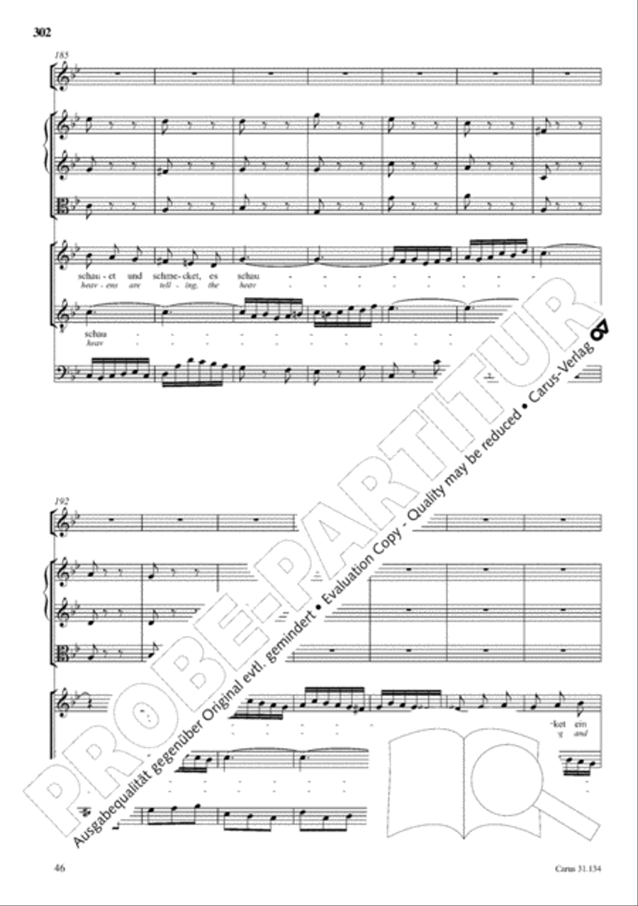 The Complete Sacred Vocal Works (Das geistliche Vokalwerk) Voice scores gallery preview page 303