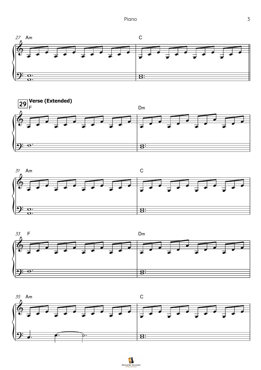 How Did It End? Flute Solo scores gallery preview page 6
