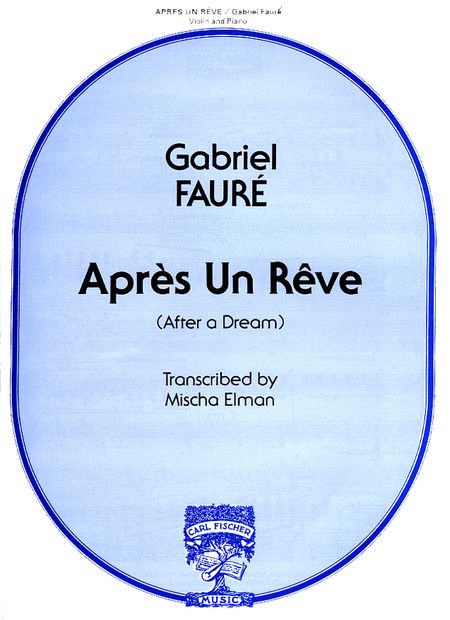 Apres Un Reve (After a Dream)