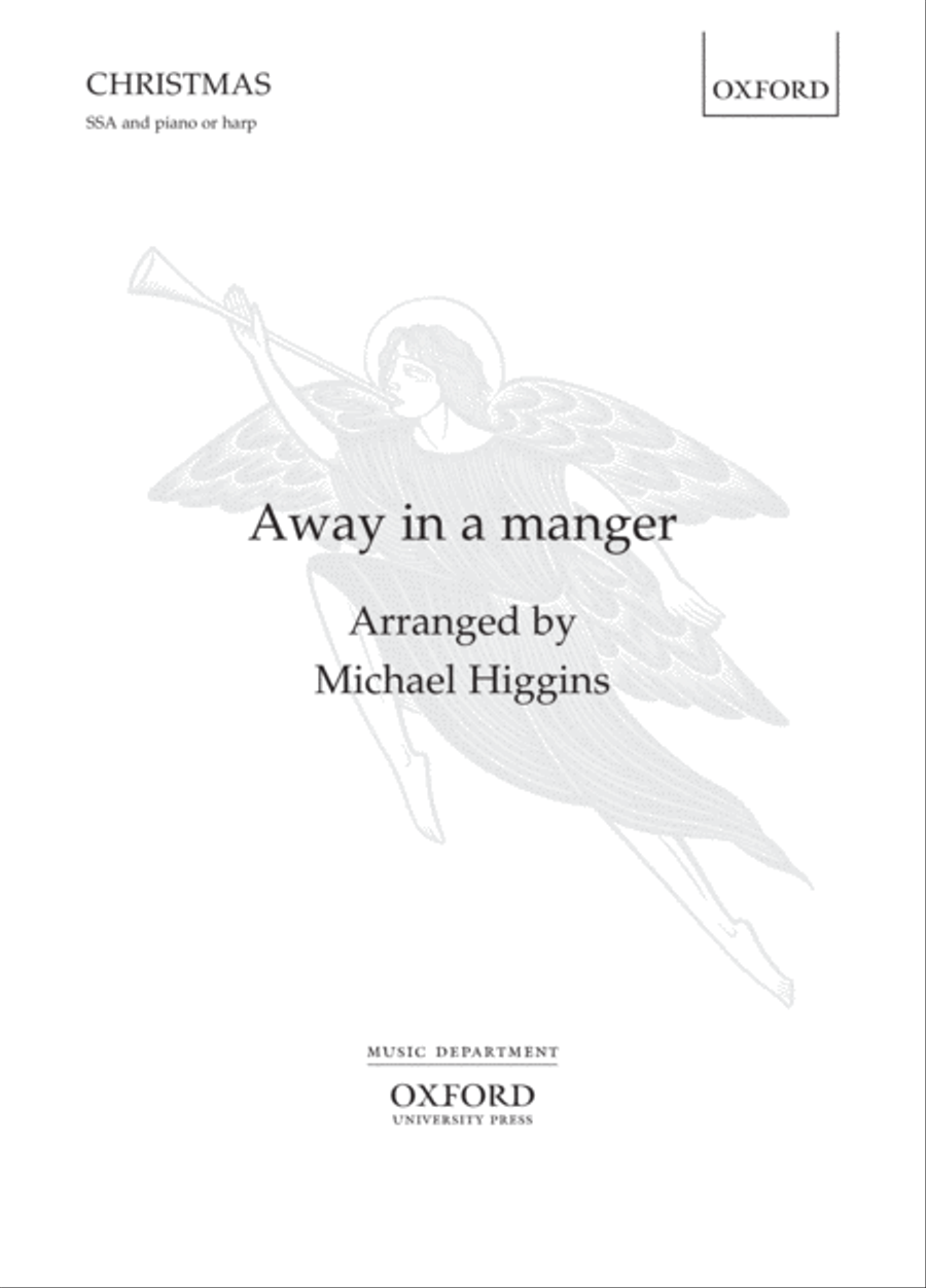 Away in a manger SSA scores gallery preview page 1
