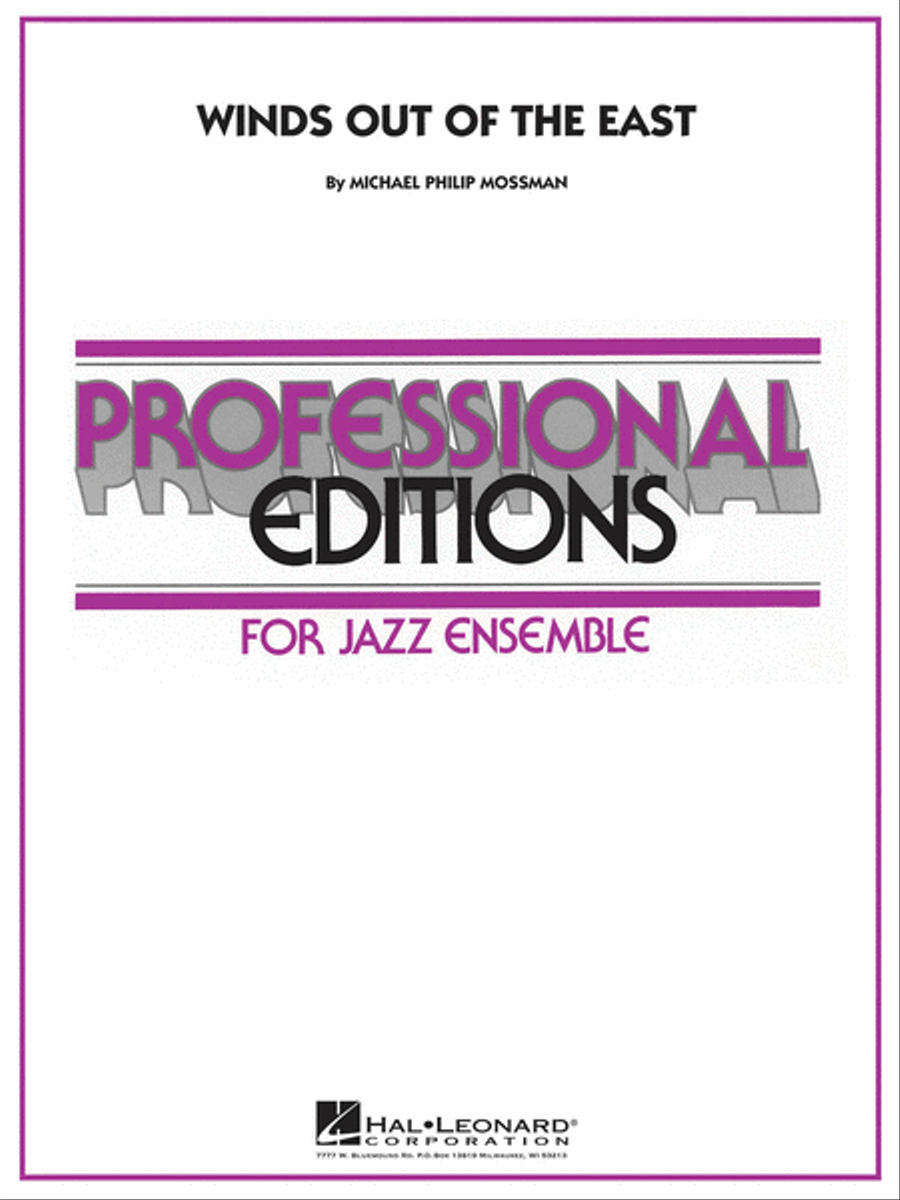 Winds Out of the East Jazz Ensemble scores gallery preview page 1