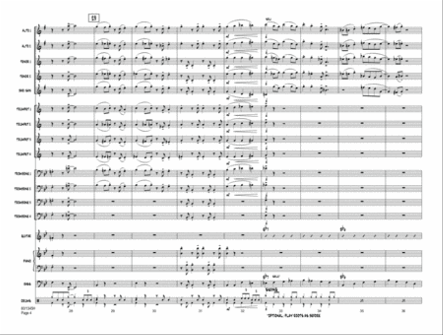 One for the Mooch One for the Mooch Jazz Ensemble scores gallery preview page 6