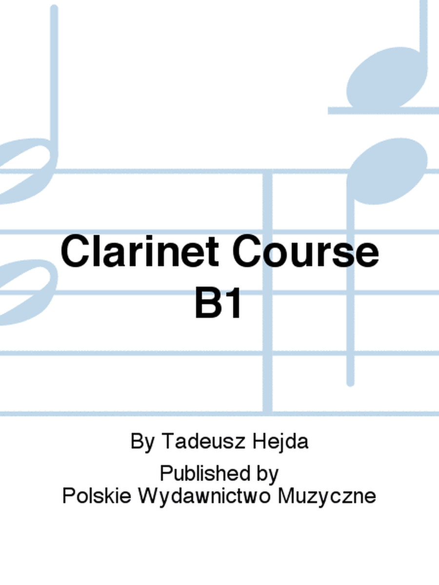 Clarinet Course B1