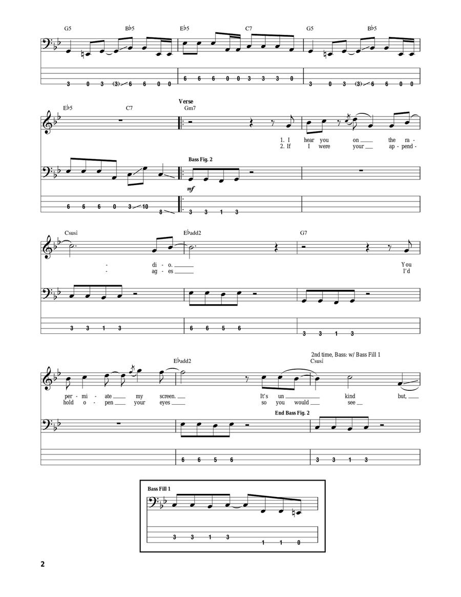 Megalomaniac Acoustic Guitar scores gallery preview page 2