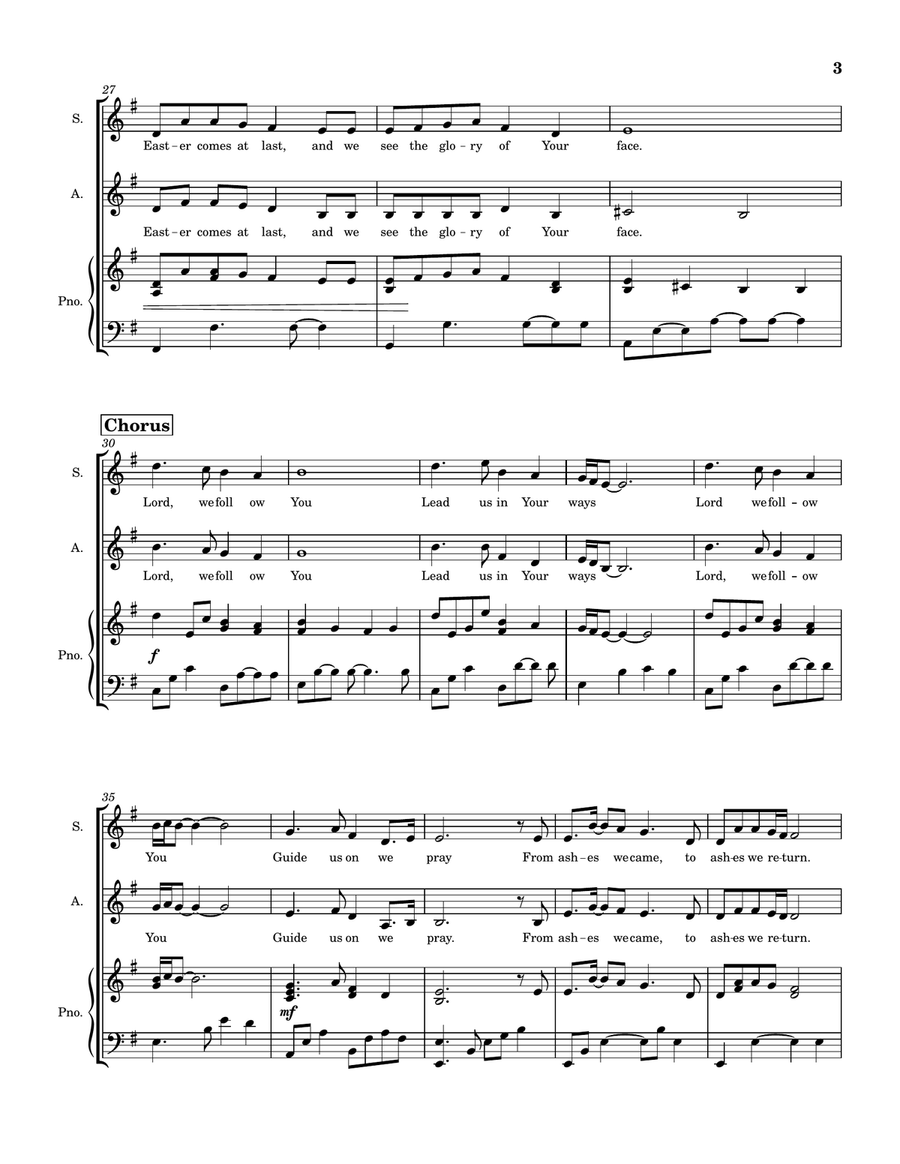 Forty Days (From Ashes We Came) - SA SA scores gallery preview page 4