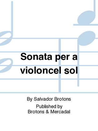 Sonata per a violoncel sol