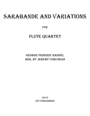 Sarabande and Variations for Flute Quartet