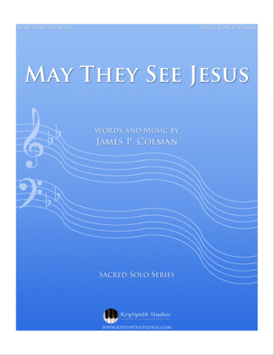 May They See Jesus High Voice scores gallery preview page 1
