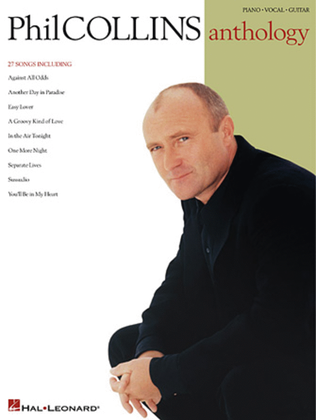 Book cover for Phil Collins Anthology