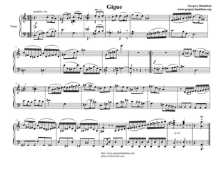 Little Suite for Piano IV Gigue