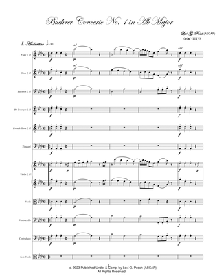 Buehrer Concerto in Ab Major No. 1 Mvt. I, NM. III/5