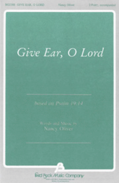 Give Ear, O Lord image number null