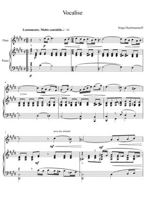 Sergei Rachmaninoff - Vocalise (Flute Solo)