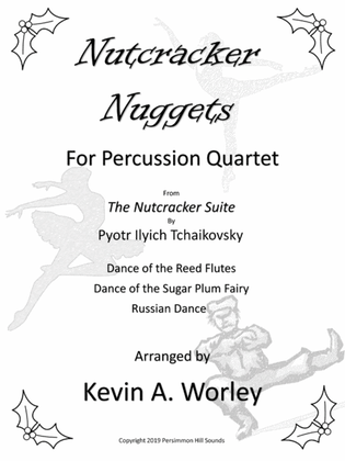 Nutcracker Nuggets - Three Percussion Quartets from The Nutcracker Suite