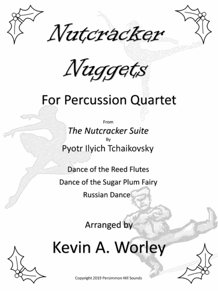Nutcracker Nuggets - Three Percussion Quartets from The Nutcracker Suite image number null