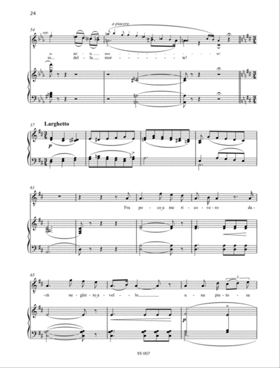 Tombe degli avi miei Tenor Voice scores gallery preview page 5