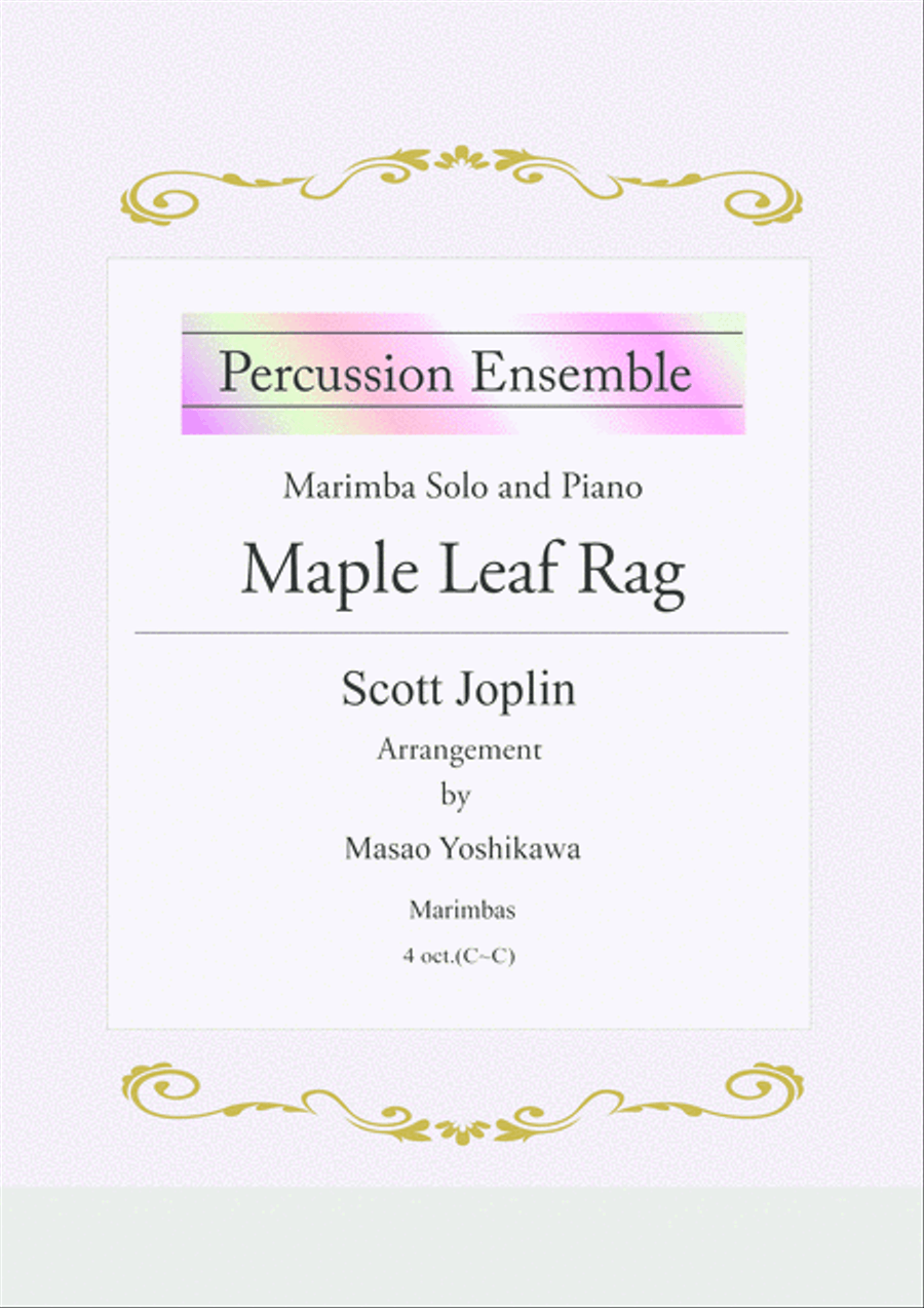 Book cover for Maple Leaf Rag
