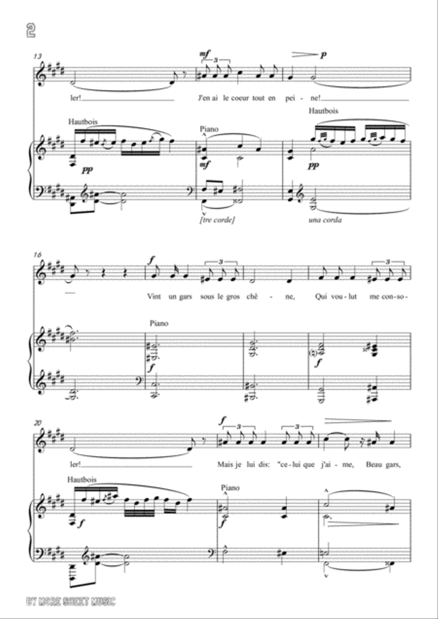 Lalo-Chant breton in c sharp minor,for Voice and Piano Lalo-Chant breton in c sharp minor,for Voice and Piano Voice Solo scores gallery preview page 4