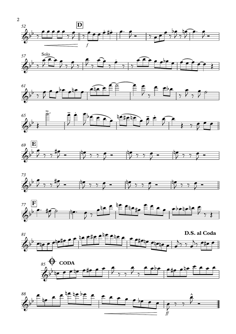 Tico Tico no Fuba: Wind Quintet Woodwind Quintet scores gallery preview page 5