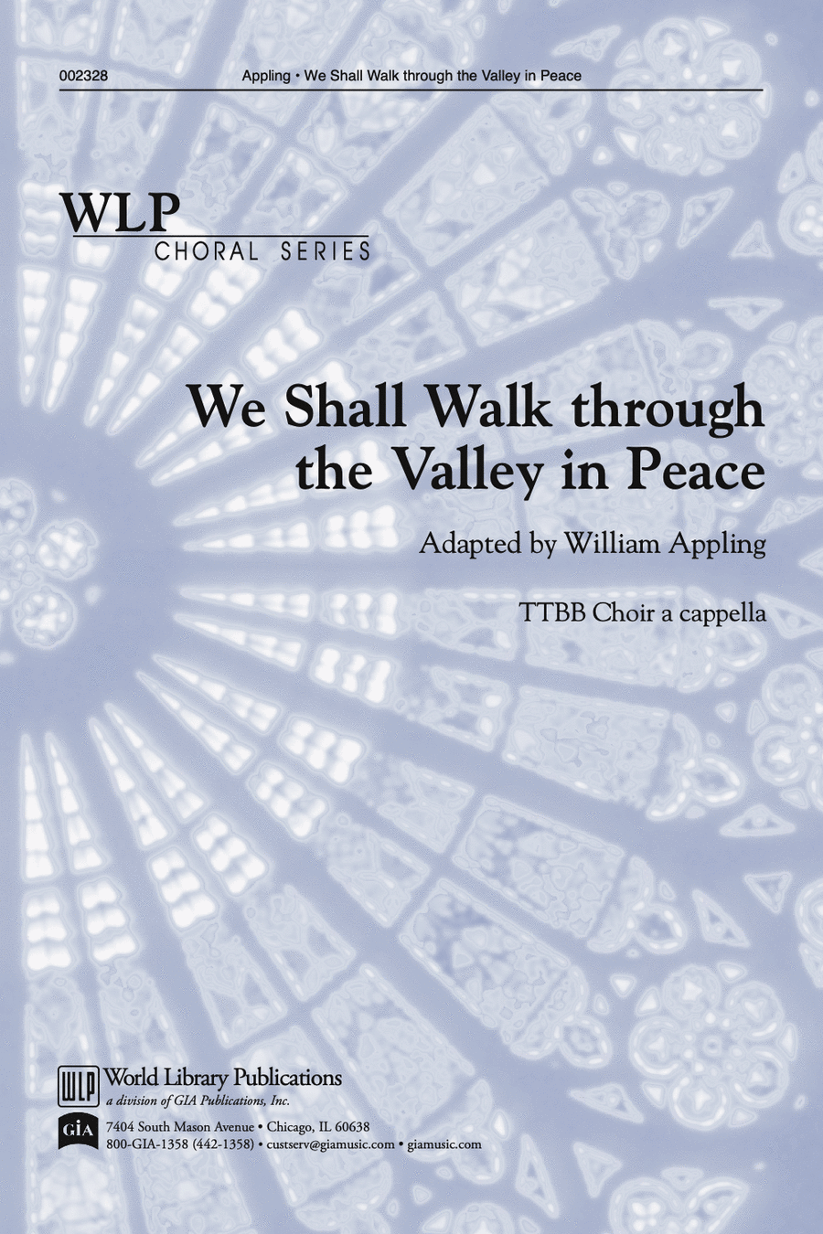 We Shall Walk Through the Valley In Peace TTBB scores gallery preview page 1