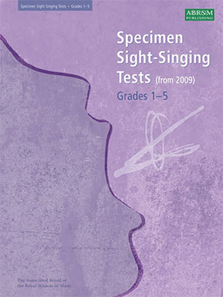 Book cover for Specimen Sight-Singing Tests, Grades 1-5