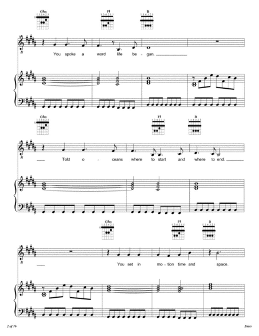 Stars Voice scores gallery preview page 3