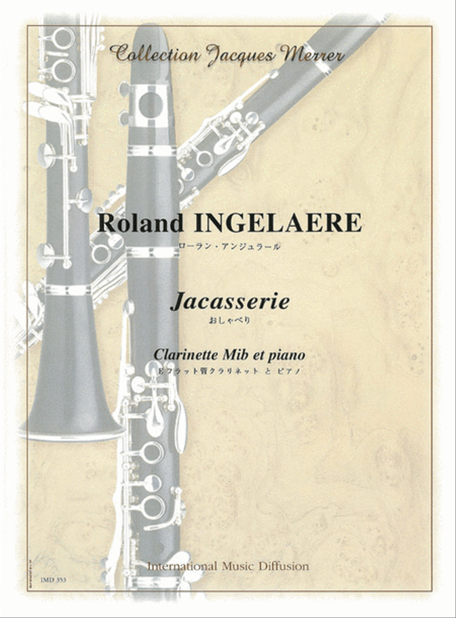 Jacasserie E-Flat Clarinet scores gallery preview page 1