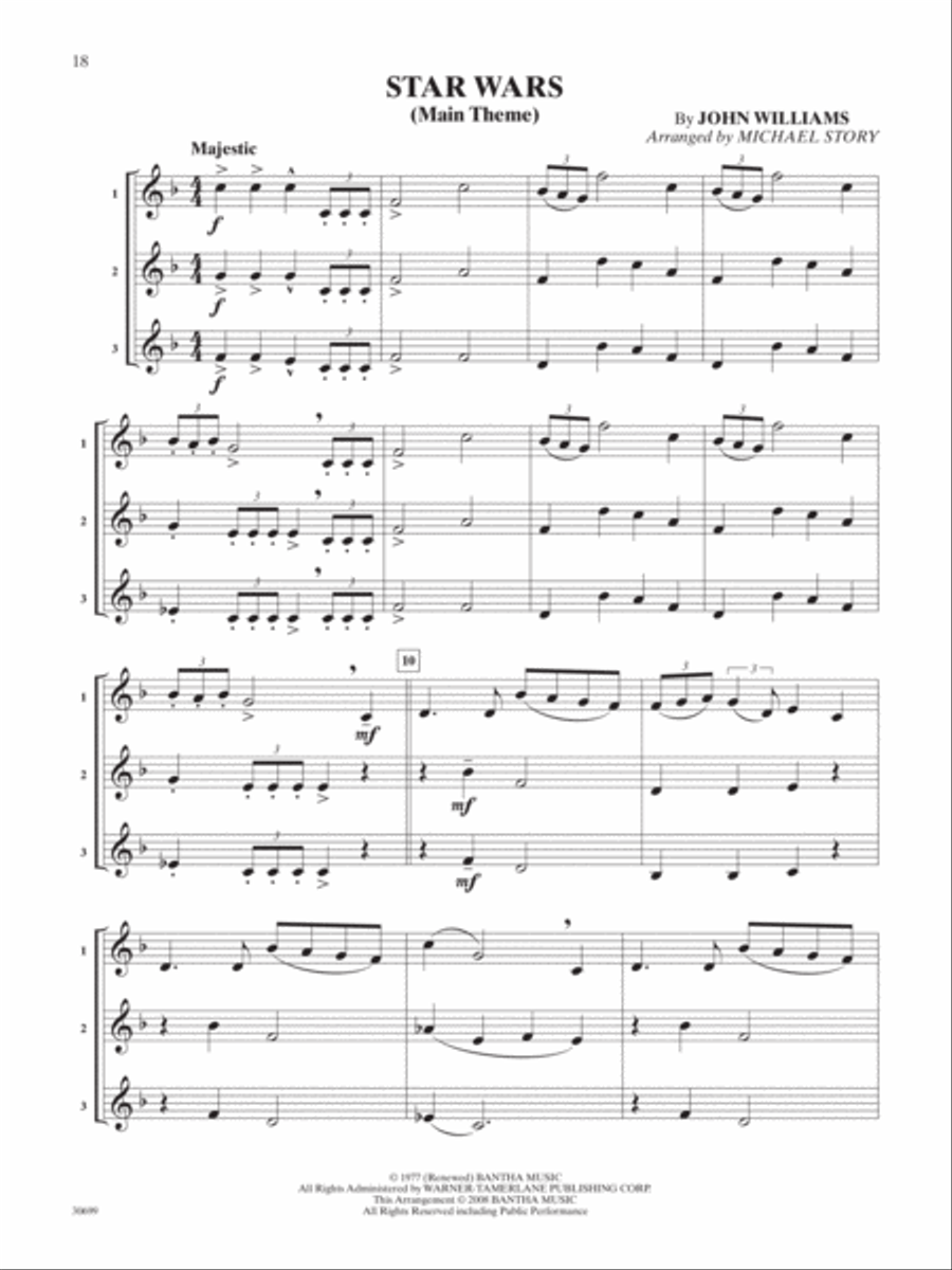 Pop Trios for All Small Ensemble scores gallery preview page 4
