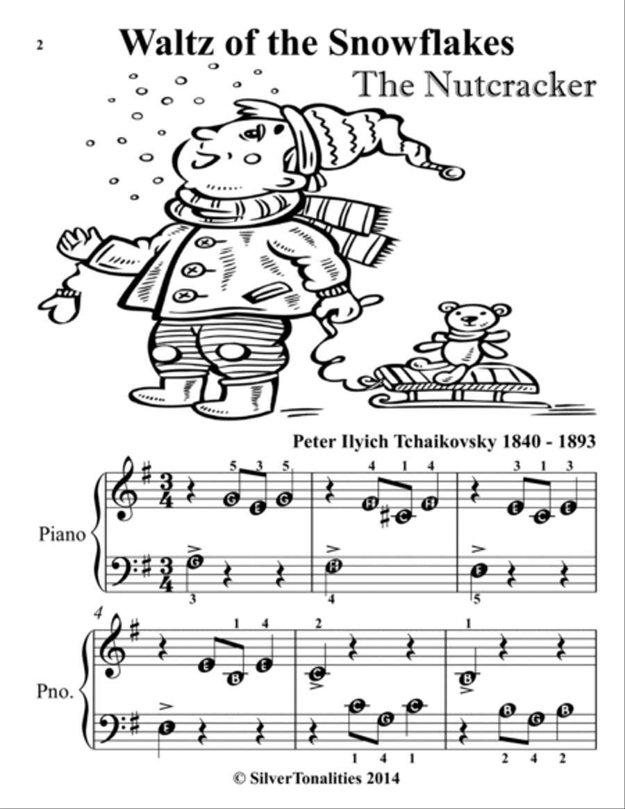 The Complete Nutcracker Ballet for Beginner Piano Piano Method scores gallery preview page 4