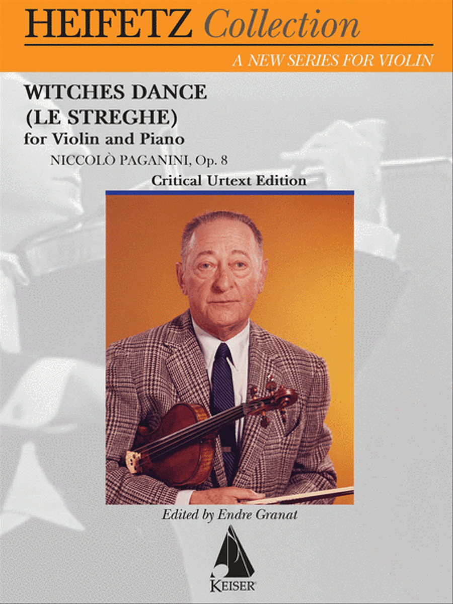 Witches Dance (le Streghe) Op. 8 Violin Solo scores gallery preview page 1