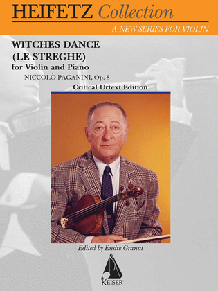Book cover for Witches Dance (le Streghe) Op. 8