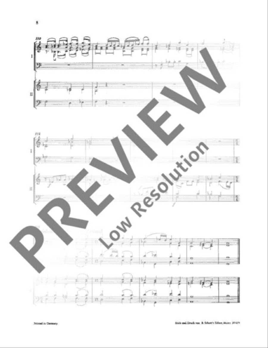 Festliche Musik Festliche Musik Score scores gallery preview page 9