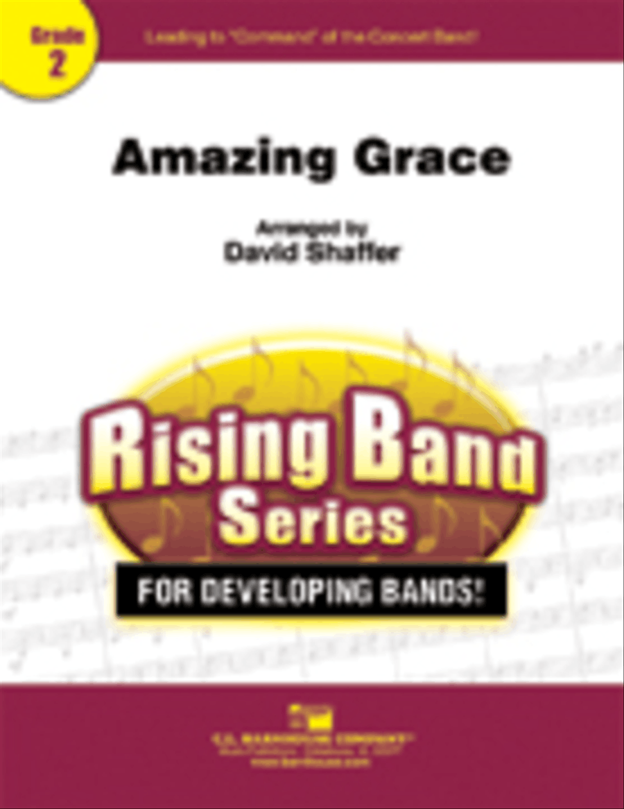 Amazing Grace Amazing Grace Concert Band scores gallery preview page 1