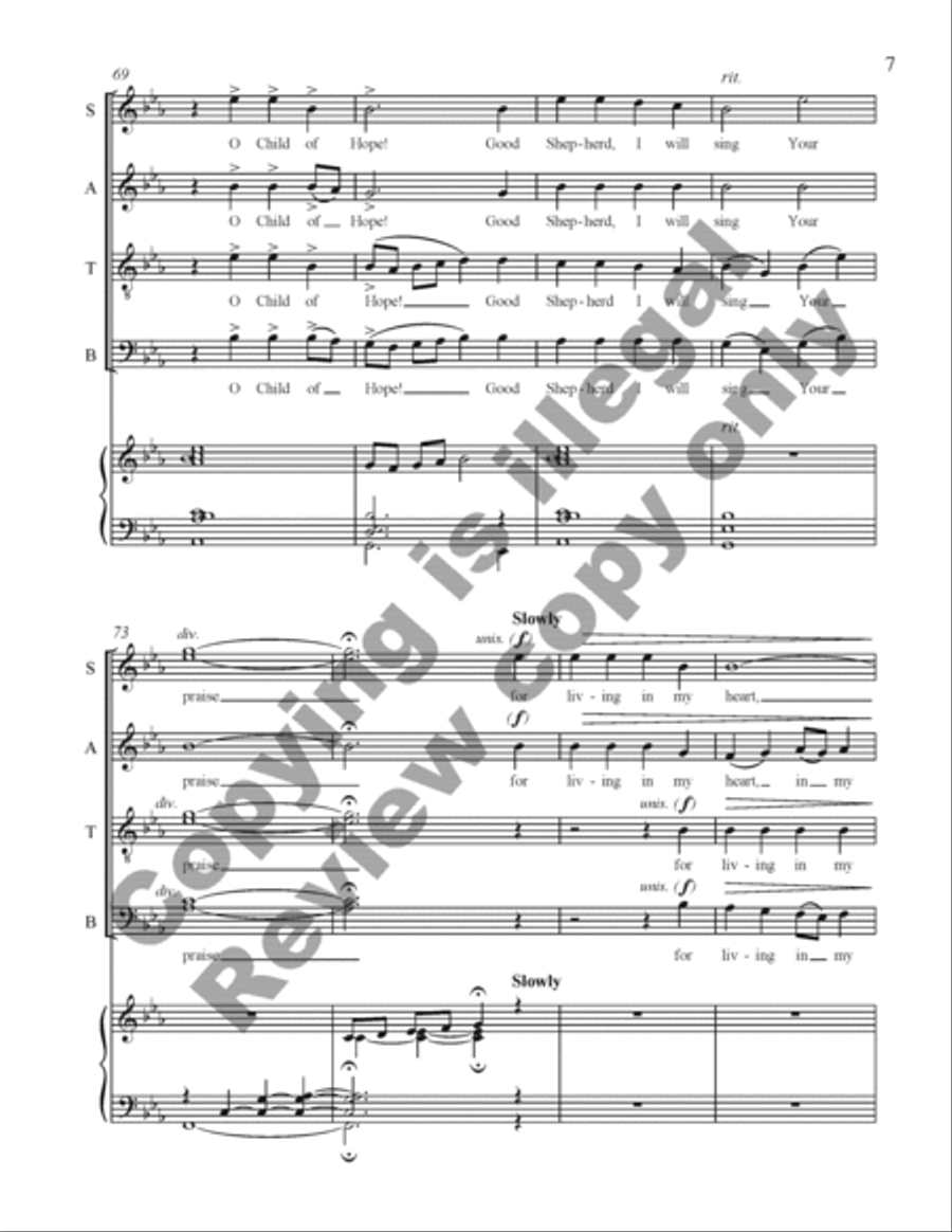 Good Shepherd Good Shepherd 4-Part scores gallery preview page 16