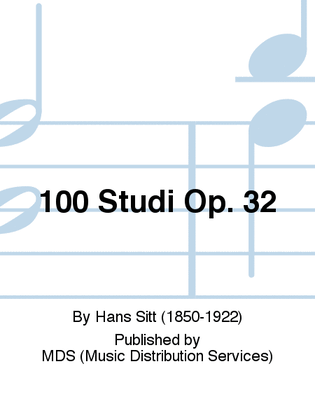 Book cover for 100 Studi op. 32