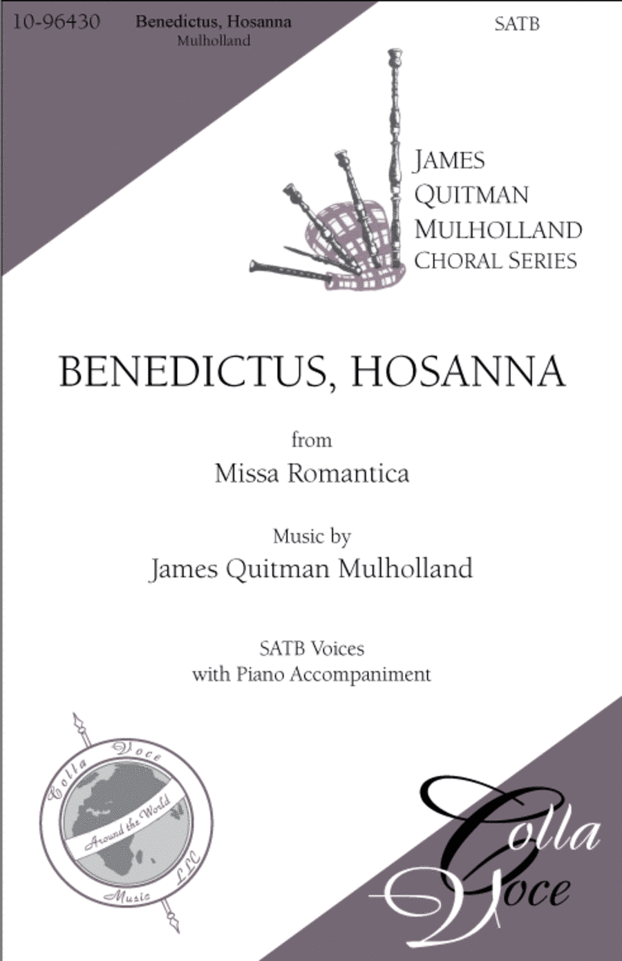Benedictus, Hosanna 4-Part scores gallery preview page 1