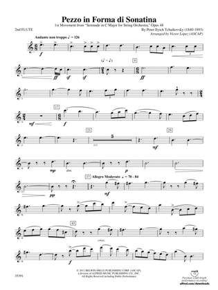Pezzo in forma di Sonatina: 2nd Flute