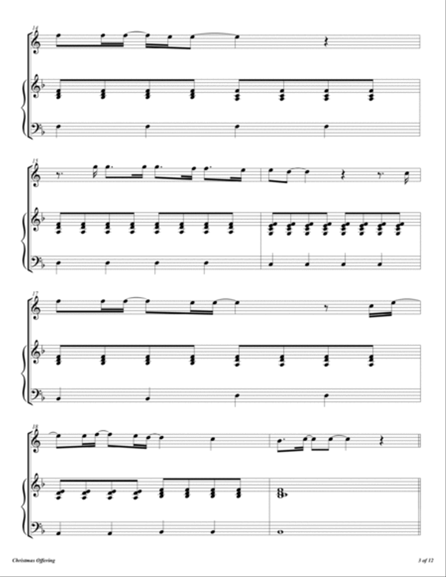Christmas Offering Horn scores gallery preview page 4
