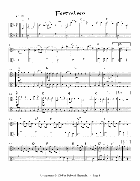 Danish Fiddle Tunes for Two Violas