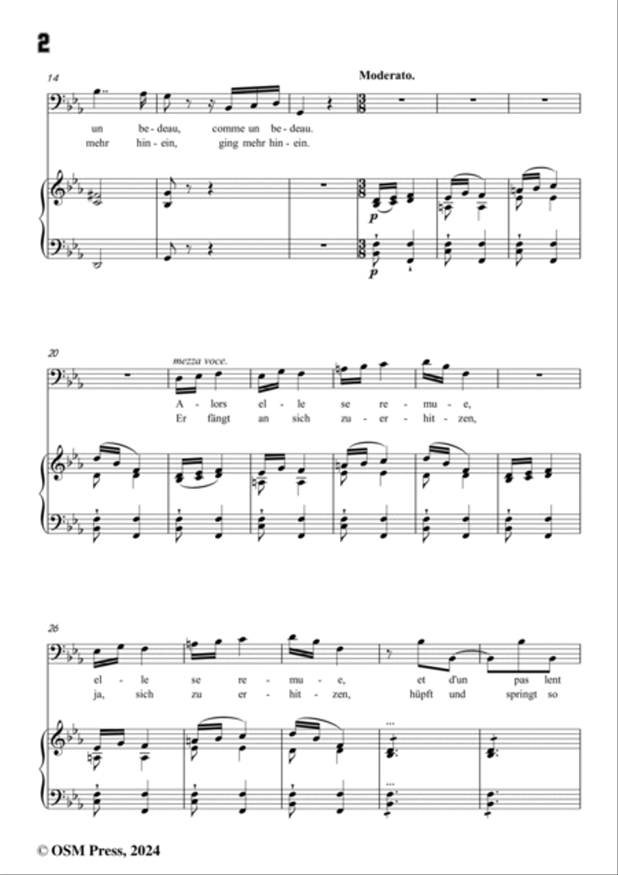 Meyerbeer-La chanson de Maître Floh(Das Lied von Meister Klein),in E flat Major Voice scores gallery preview page 4
