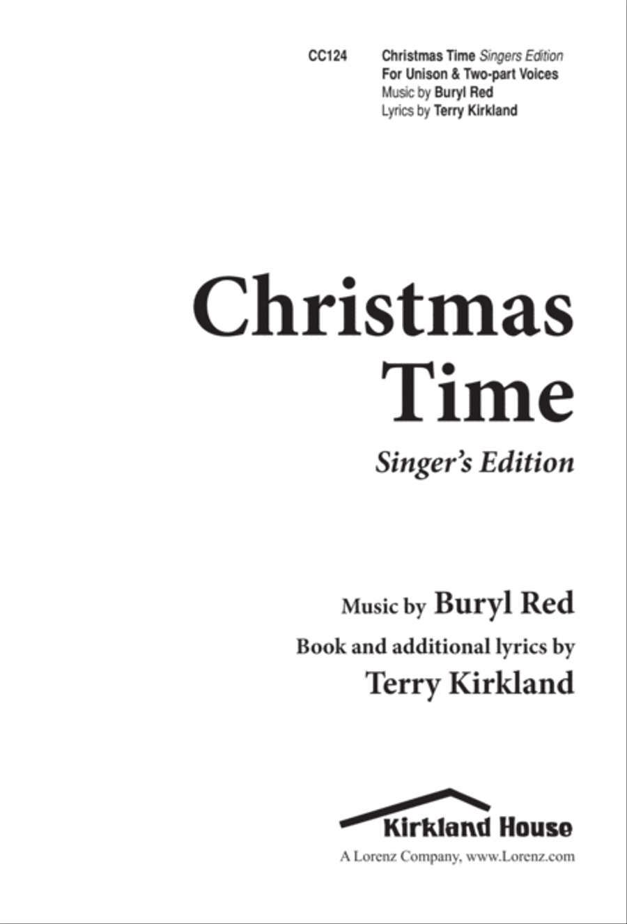 Christmas Time Singers Edition Unison Choir scores gallery preview page 1