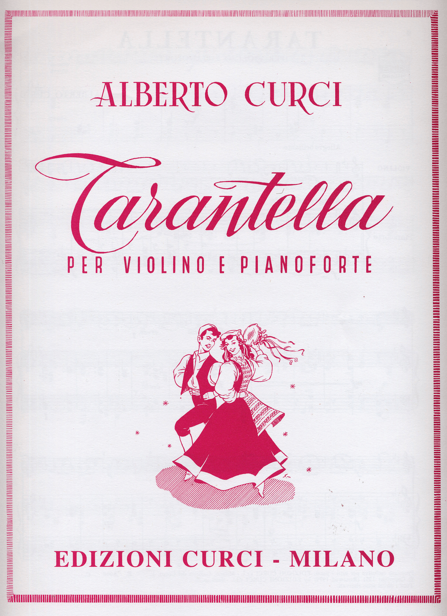 Tarantella Violin Solo - Sheet Music