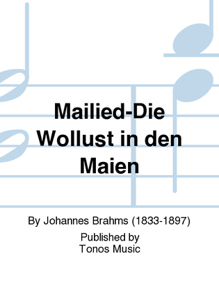 Book cover for Mailied-Die Wollust in den Maien