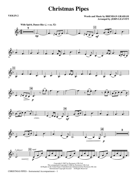 Christmas Pipes - Violin 2